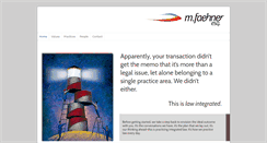Desktop Screenshot of mfaehner.com